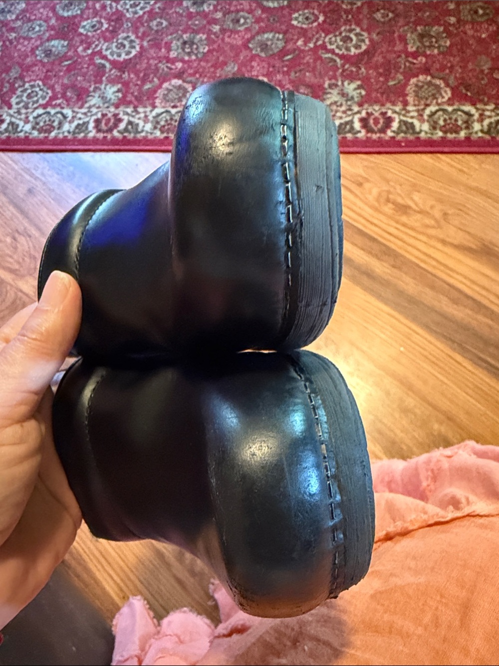 Dansko Black Leather - XP2.0 - Slip-On Clogs - Sz 39 (USA 8.5) - Picture 7 of 12